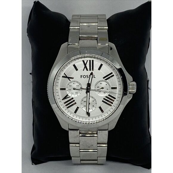 Fossil Ceclie AM4509 Womens Stainless Steel Analog Dial Quartz Wrist Watch JK541 - Picture 1 of 12